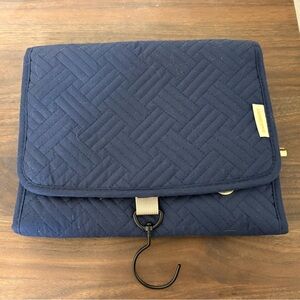 Bagsmart Navy Quilted Travel Jewelry Organizer